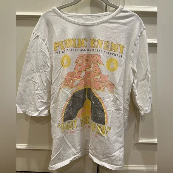 Recycled Karma t-shirt Public Enemy 1990 Tour - Picture 3 of 9